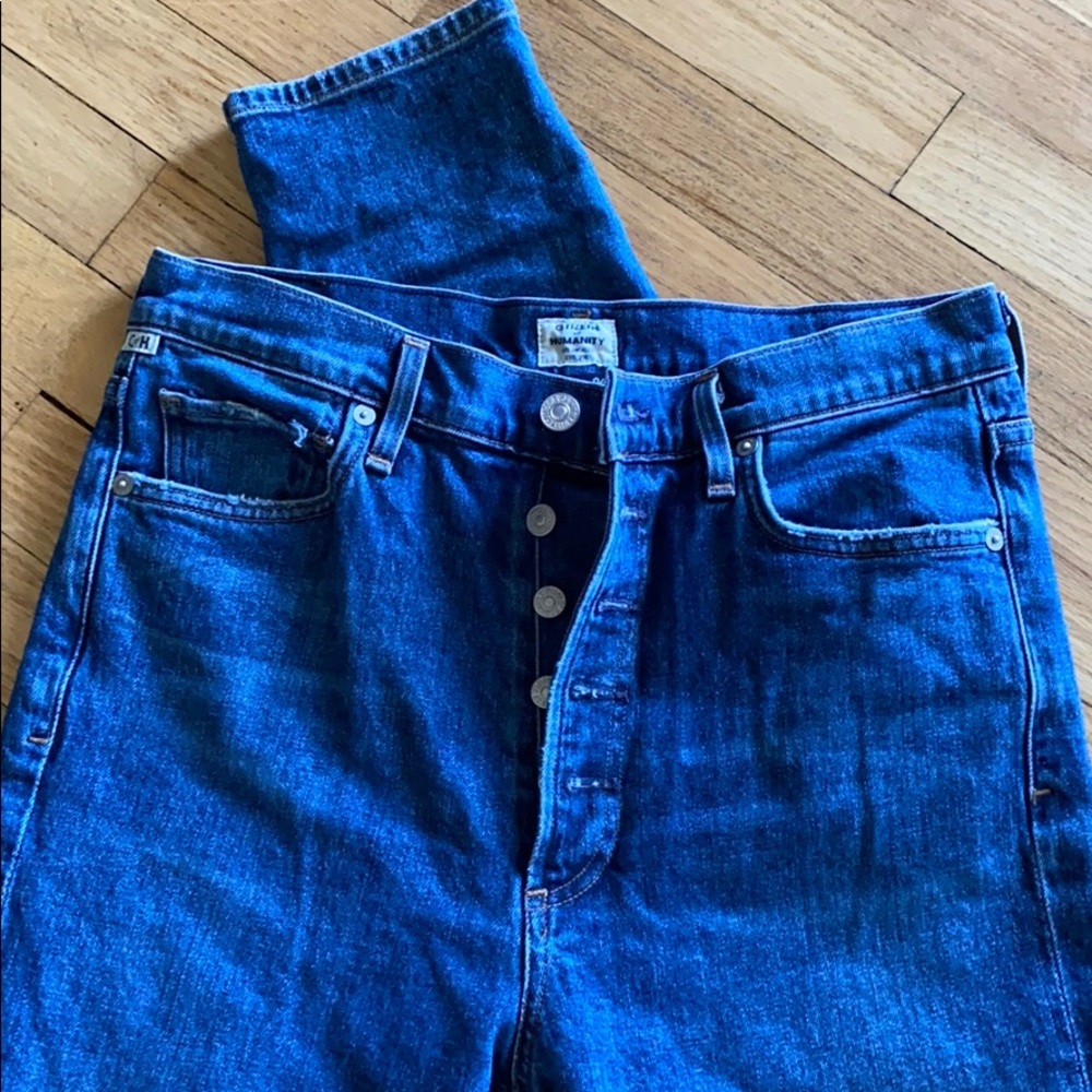 Citizens of humanity Olivia high rise button down